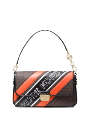 Greenwich Small Logo Jacquard Crossbody Bag