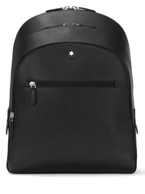 Sartorial Backpack Medium 3 Compartments Black