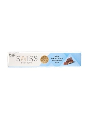 Swiss Chocolate Milk Chocolate Mountain Bar 100g