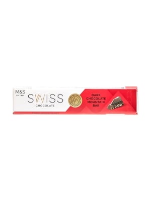 Swiss Chocolate Dark Chocolate Mountain Bar 100g